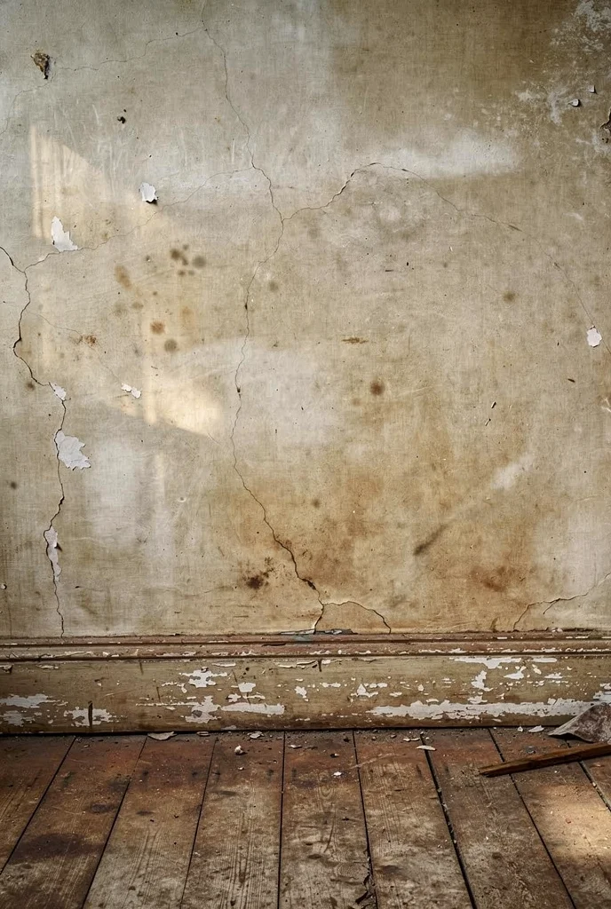 English Country Living Room humble elegance design scene empty room