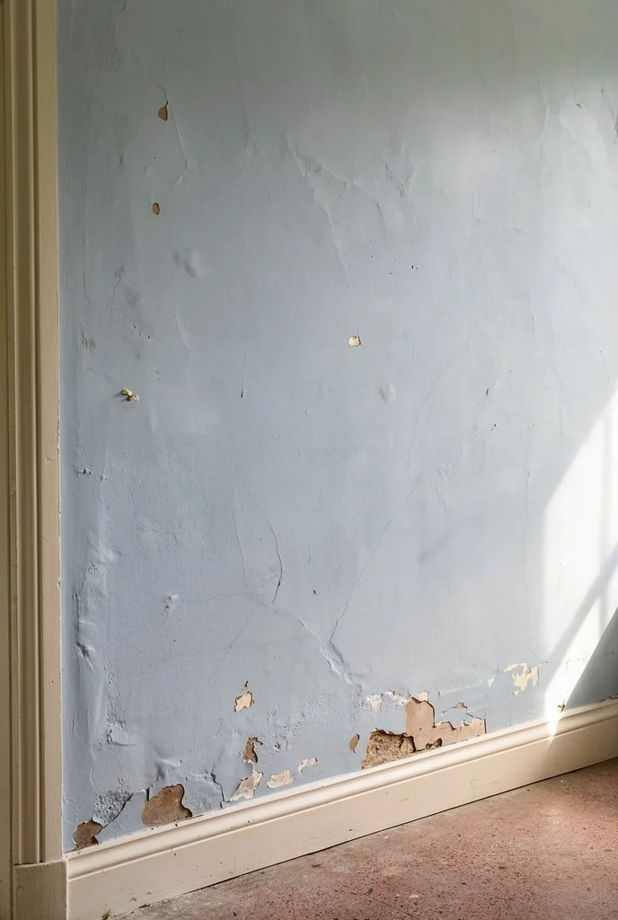 English Country Living Room humble elegance design scene empty room